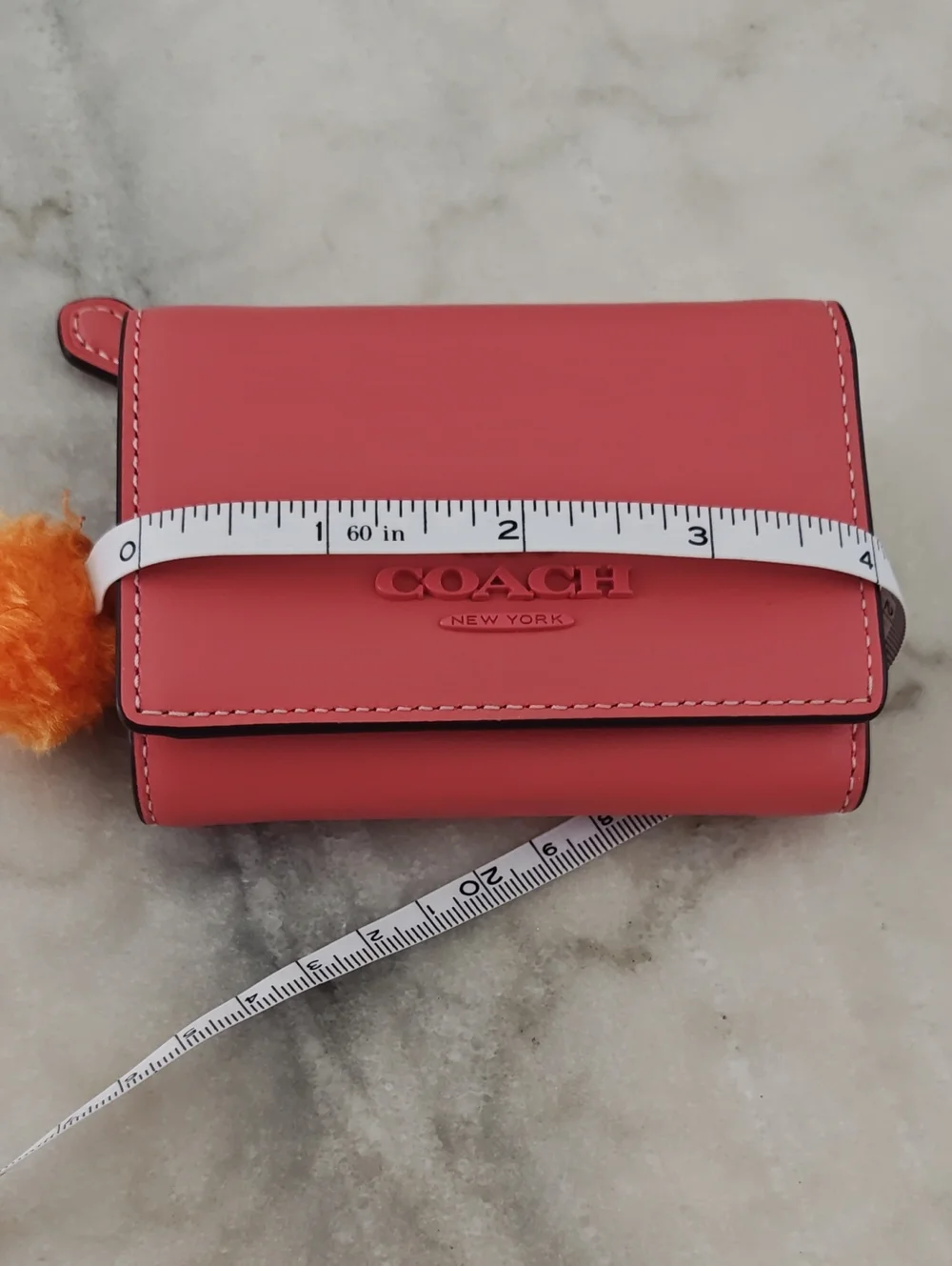 Coach Micro Wallet, Beautiful Red Color For The Summer! - NWOT